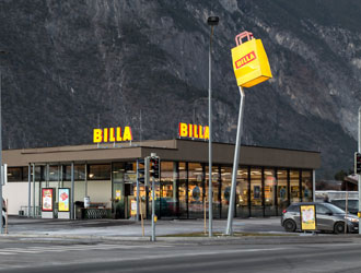 F&W Baumanagement Bauvorhaben: Billa Zams