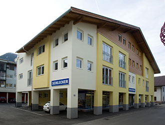 F&W Baumanagement Bauvorhaben: WA Inzing - Alpenländische Heimstätte mit 27 Wohnungen, TG und 1 Geschäftslokal (2007/2008)