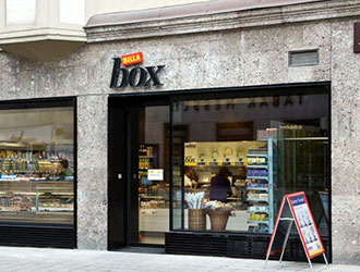 F&W Baumanagement Bauvorhaben: Billa Box Marktgraben/Innsbruck (2010)