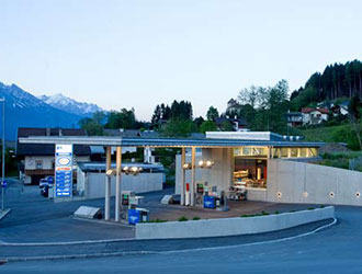 F&W Baumanagement Bauvorhaben: Tankstelle Gutmann/Aldrans (2006)